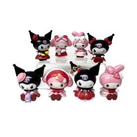Colección Kuromi y Melody x8